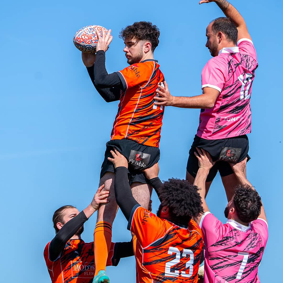 Camisetas de rugby sublimadas y personalizables